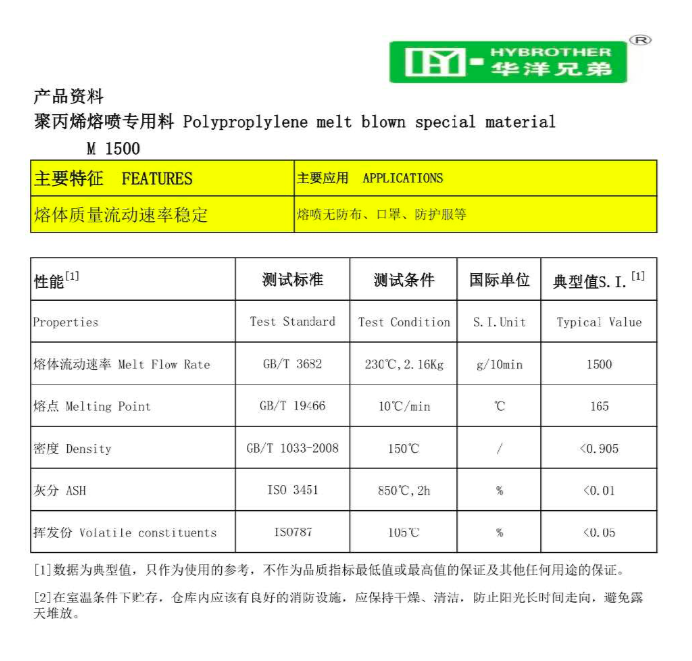 聚丙烯熔喷料又叫熔喷布生产原料(图2)